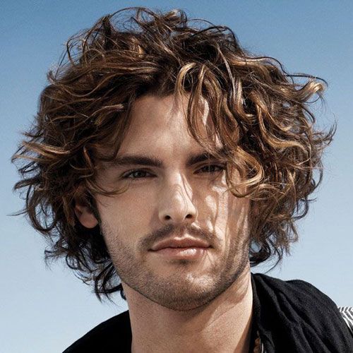Long curly hairstyles for boys