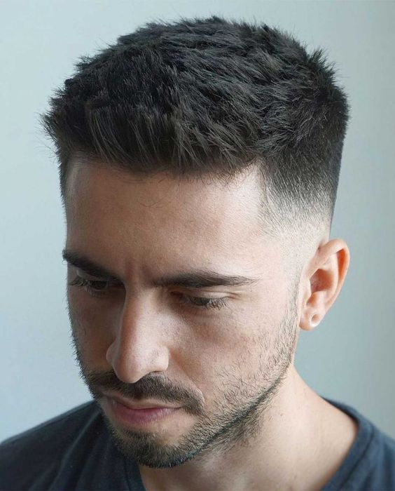 Simple and beautiful male hairstyles