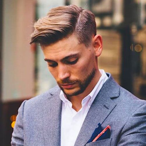 Side-Part Hairstyle-haircut for men