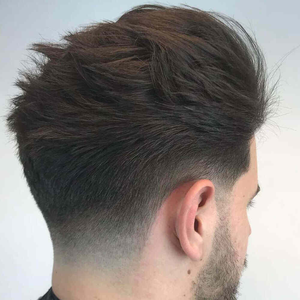 Fade and Taper Hairstyle Men 