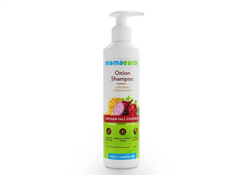 Mamaearth Onion Hairfall Shampoo